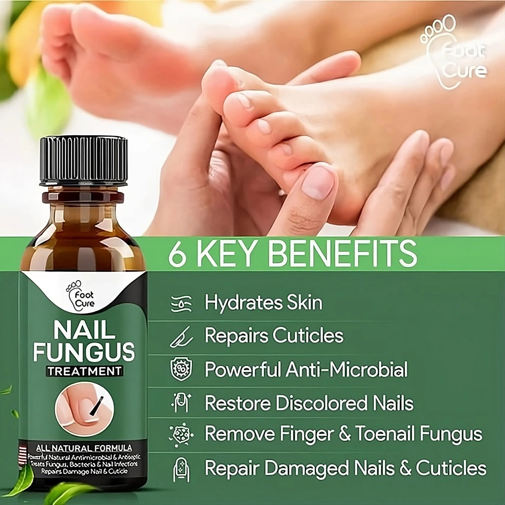 Nail Fungus Repairing And Treatment Oil - (Overall Money Back Guarantee) - Miraaj
